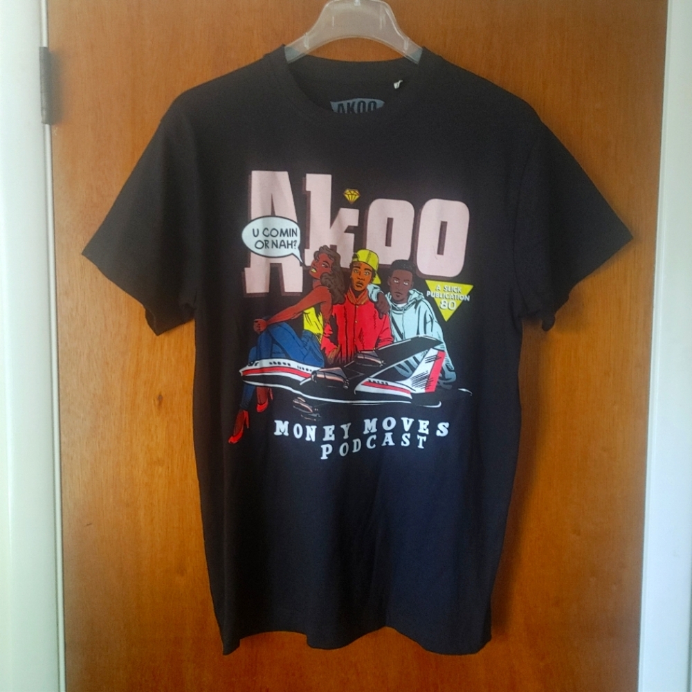 AKOO Money Moves T-shirt mens size XL New with Tags!